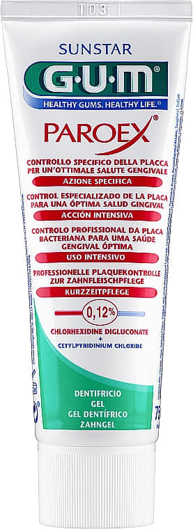 *Зубная паста GUM Paroex 0,12 % 75 мл *Зубная паста GUM Paroex 0,12 % 75 мл