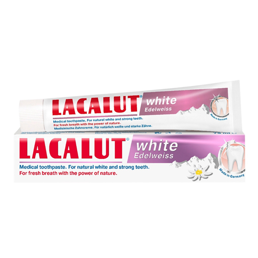*Зубна паста Лакалут-вайт Едельвейс 75мл