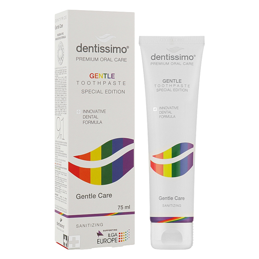 *Зубная паста-гель Dentissimo Джентл Кеа GENTLE CARE 75 мл *Зубная паста-гель Dentissimo Джентл Кеа GENTLE CARE 75 мл