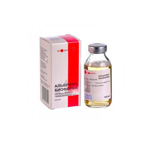 *Альбумин р-р д/инф.20% фл.100мл Биофарма *Альбумин р-р д/инф.20% фл.100мл Биофарма