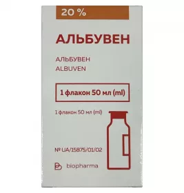 Альбувен р-н д/інф.20% фл.50мл №1