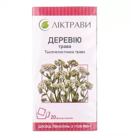 Деревій трава по 1.5 г у фільтр-пакетиках 20 шт. - Ліктрави