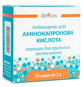 Амінокапронова кислота порошок по 1 г у саші 10 шт. - Виток