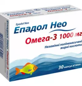Епадол Нео капсули по 1 г 30 шт. (10х3)