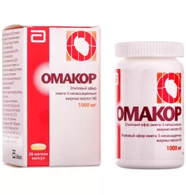 Омакор капсули по 1000 мг 28 шт.