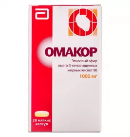 Омакор капсули по 1000 мг 28 шт.