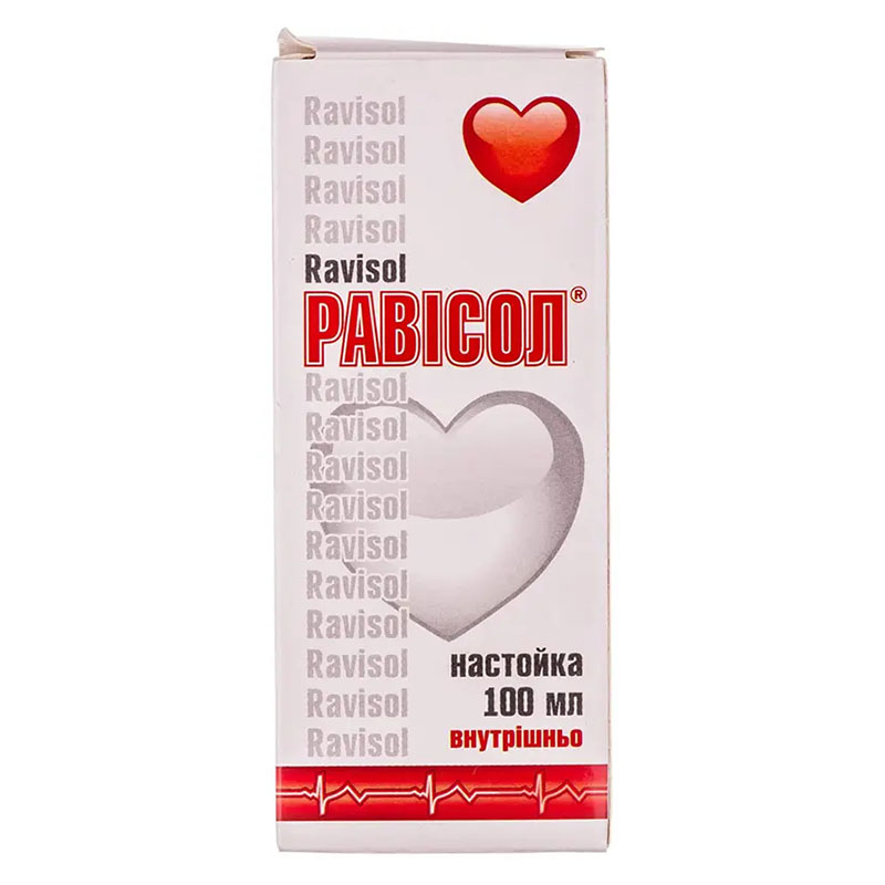 Рависол настойка по 100 мл во флаконе 1 шт. - Красная Звезда