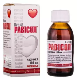 Равісол настоянка по 100 мл у флаконі 1 шт. - Червона зірка