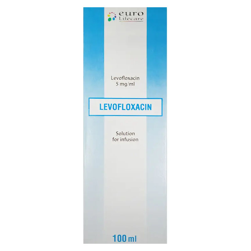 Левофлоксацин розчин для інфузій 500 мг/100 мл по 100 мл у контейнері 1 шт. - Юнік