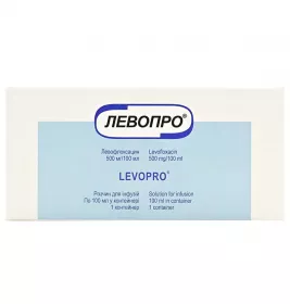 Лівопро розчин для інфузій 500 мг/100 мл по 100 мл у контейнері - Фарматрейд