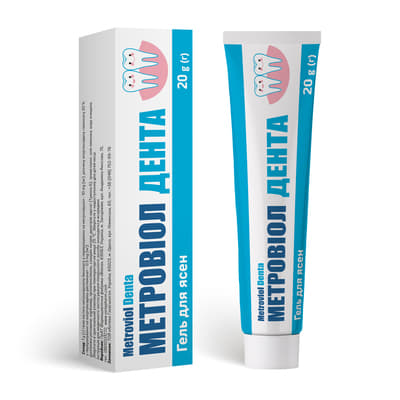 Метродент гель зубний з ананасовим ароматом по 20 г у тубах