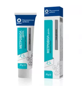 Метродент гель зубний з ананасовим ароматом по 20 г у тубах