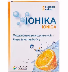 Іоніка порошок по 4.4 г у пакетиках 5 шт.