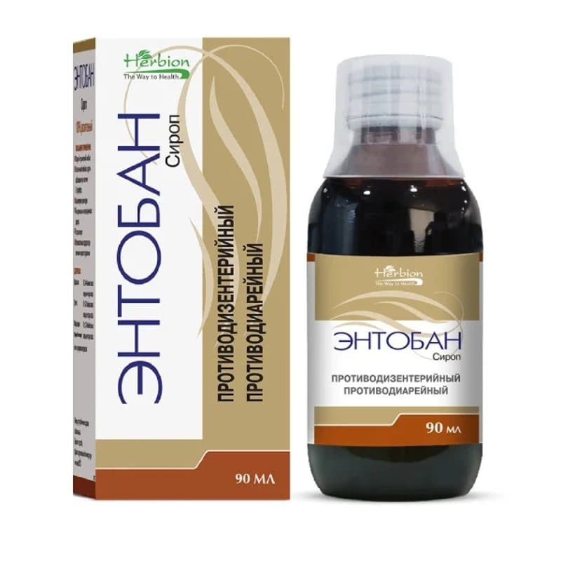 Ентобан сироп по 90 мл у флаконі 1 шт.