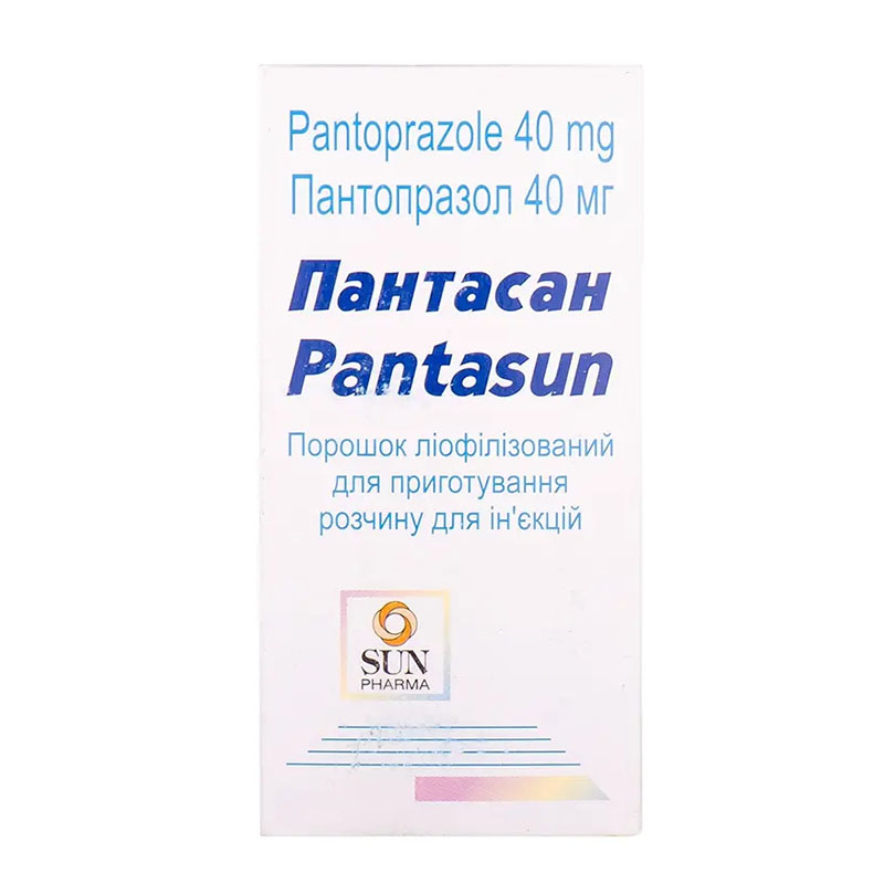 Пантасан порошок по 40 мг у флаконі 1 шт.