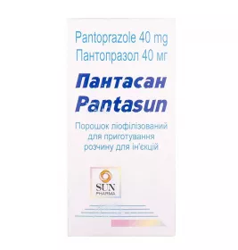 Пантасан порошок по 40 мг у флаконі 1 шт.
