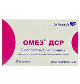Омез ДСР капсули 30 шт. (10х3)