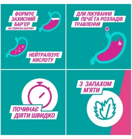 Гавіскон подвійної дії суспензія по 10 мл у саше 24 шт.
