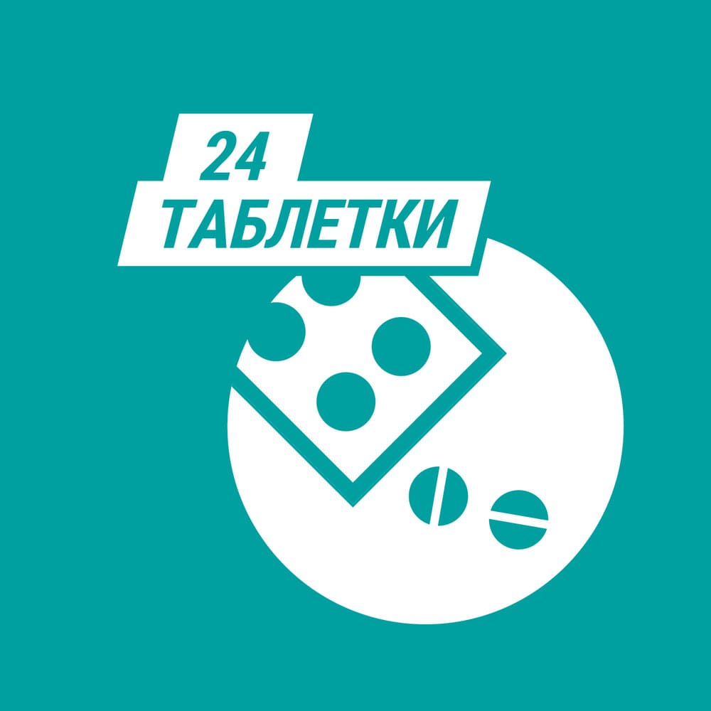 Гавіскон м'ятні таблетки таблетки 24 шт. (8х3)