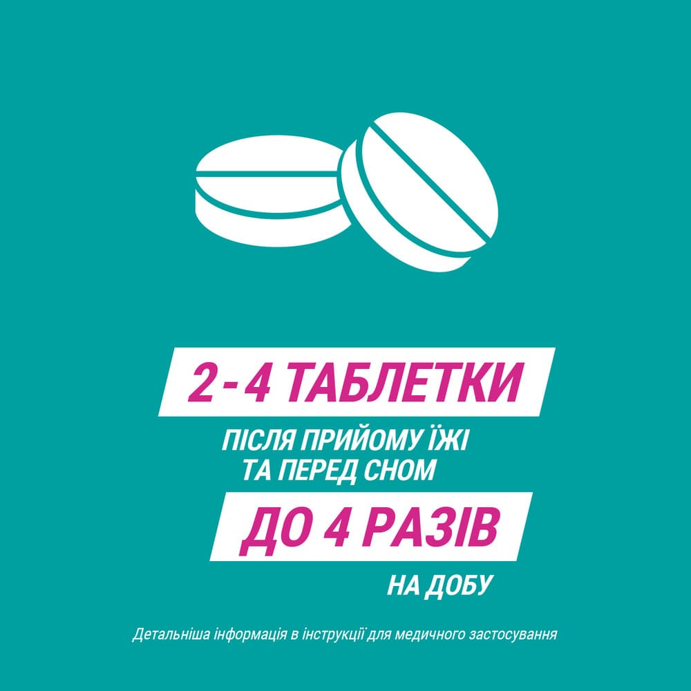 Гавискон двойного действия таблетки 24 шт. (8х3)