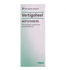 Вертігохеель краплі по 30 мл у флаконі