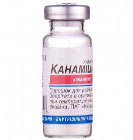 Канаміцин порошок по 1 г у флаконі 1 шт.