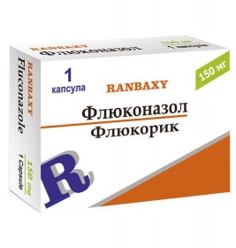 Флюкорик капсули по 150 мг 1 шт.