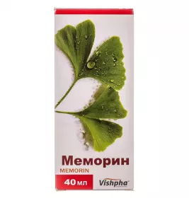 Меморин капли 40 мг/мл по 40 мл во флаконе 1 шт.
