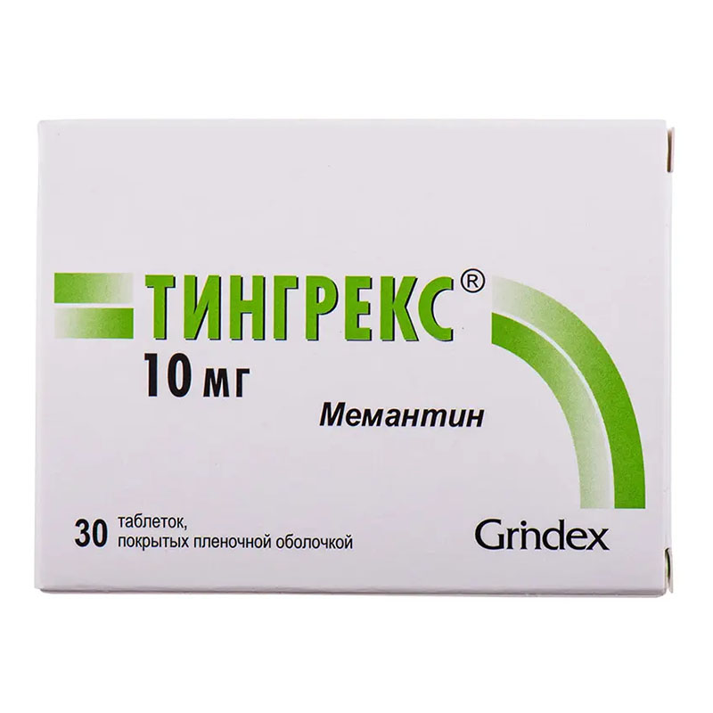 Тингрекс таблетки по 10 мг 30 шт. (10х3) Тингрекс таблетки по 10 мг 30 шт. (10х3)