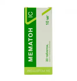 Мематон IC таблетки по 10 мг 30 шт. (10х3)