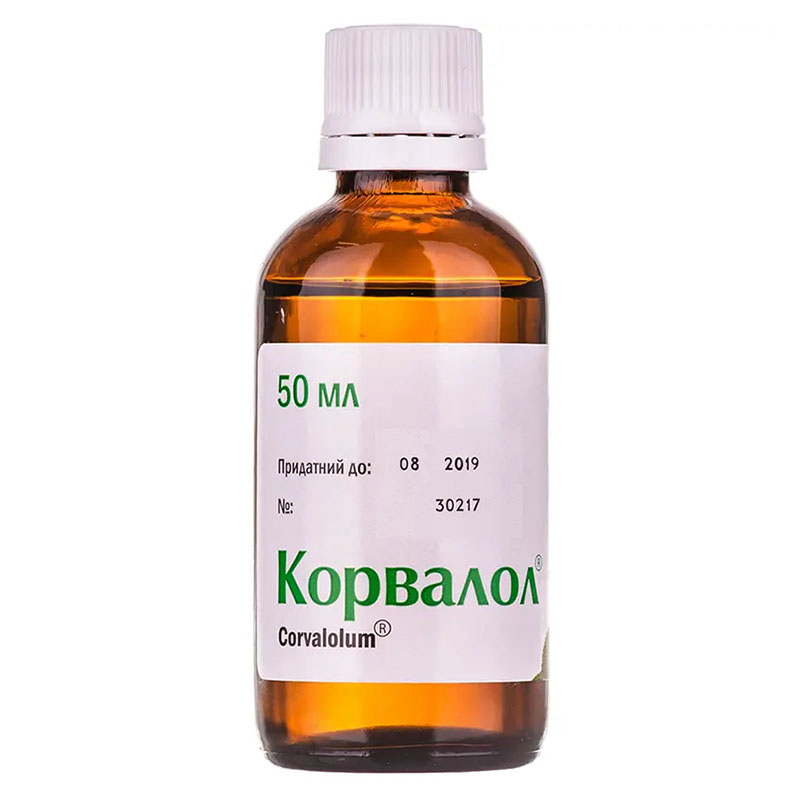 Корвалол краплі по 50 мл у флаконі 1 шт.