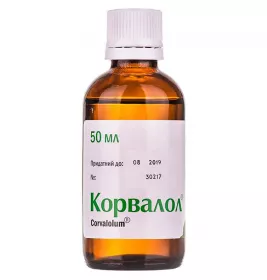 Корвалол краплі по 50 мл у флаконі 1 шт.