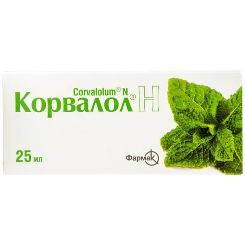 Корвалол Н краплі по 25 мл у флаконі 1 шт.