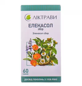Элекасол сбор по 60 г в пачке 1 шт.