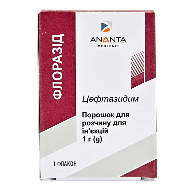 Флоразід порошок по 1 г у флаконі 1 шт.