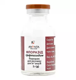 Флоразід порошок по 1 г у флаконі 1 шт.