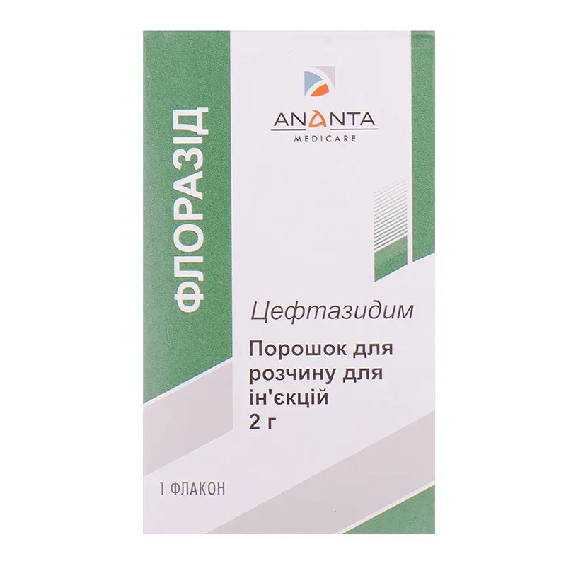 Флоразид порошок по 2 г во флаконе 1 шт.