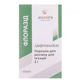 Флоразід порошок по 2 г у флаконі 1 шт.