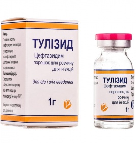 Тулізід порошок по 1 г у флаконі 1 шт.
