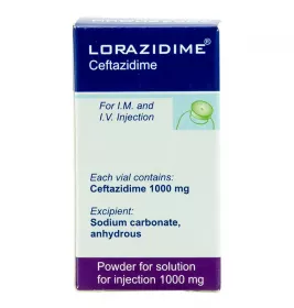Лоразиди порошок по 1000 мг у флаконі 1 шт.