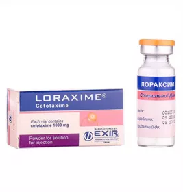Лораксим порошок по 1000 мг у флаконі 1 шт.