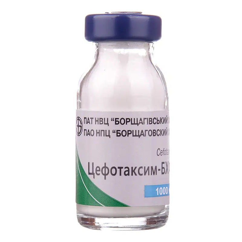 Цефотаксим-БХФЗ порошок по 1000 мг у флаконі 1 шт.