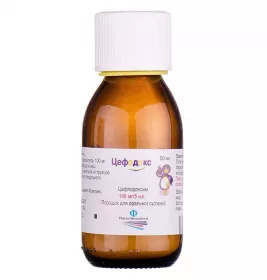 Цефодокс порошок 100 мг/5 мл по 50 мл у флаконі 1 шт.