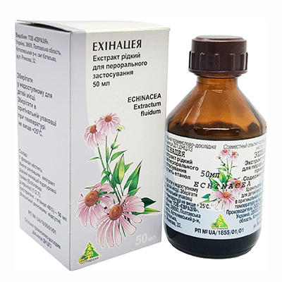 Ехінацея екстракт рідина 50 мл у флаконі