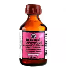 Ехінацеї пурпурової кореневищ з коренями свіжих настойка 40 мл у флаконі - Вишфа