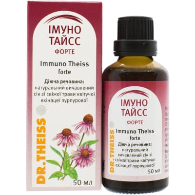 Імуно Тайсс краплі по 50 мл у флаконі