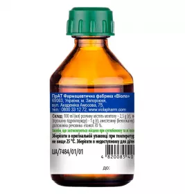 Меновазин розчин спиртовий по 40 мл у флаконі 1 шт. - Віола