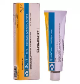 Долгіт гель 50 мг/г по 100 г у тубах