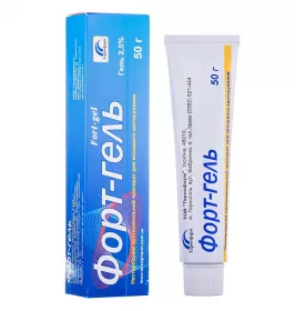 Форт-гель гель 2,5% туба 50 г - Тернофарм