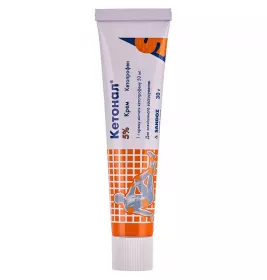Кетонал крем 5% по 30 г у тубах